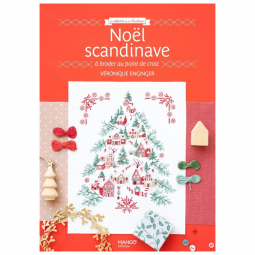Livre - Noel scandinave à broder au point de croix