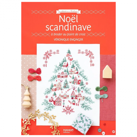 Livre - Noel scandinave à broder au point de croix