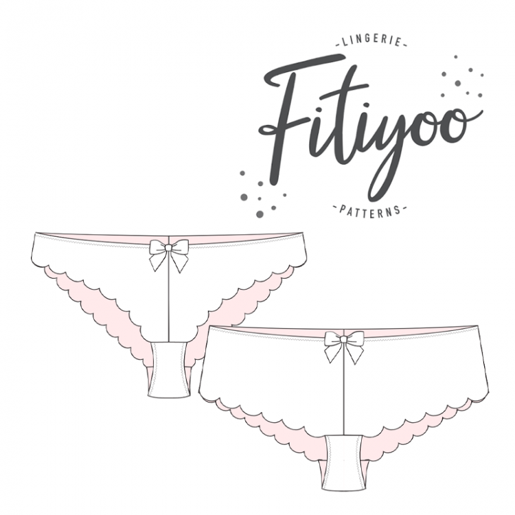 Explication de couture - Tanga et boxer Papaya de Fitiyoo