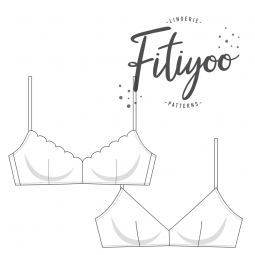 Explication de couture - soutien gorge Cherylada de Fitiyoo