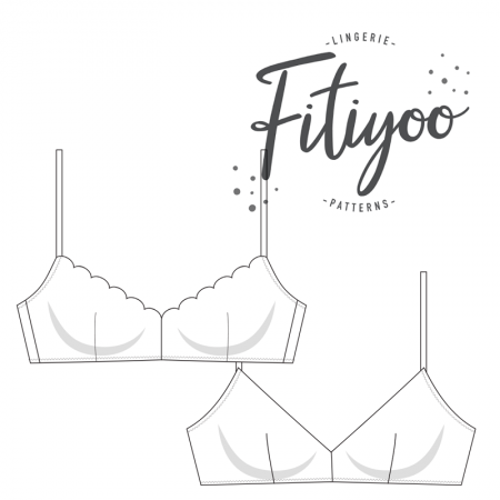 Explication de couture - soutien gorge Cherylada de Fitiyoo