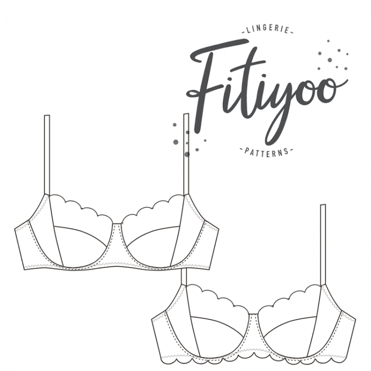 Explication de couture - Soutien-gorge Cosmo de Fitiyoo
