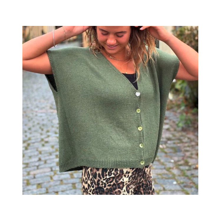 Explications de tricot - Gilet Elegant - Classic silk