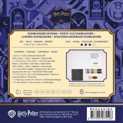 Kit de broderie Harry Potter - Porte clé Dumbledore