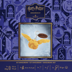 Kit de crochet Harry Potter - Porte-clé vif d'or