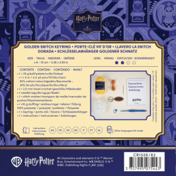 Kit de crochet Harry Potter - Porte-clé vif d'or