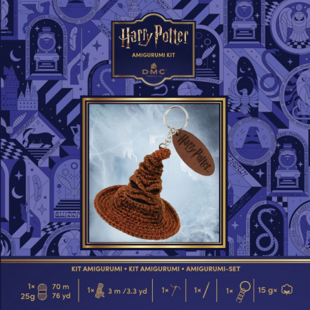 Kit de crochet Harry Potter - Porte-clé Choixpeau
