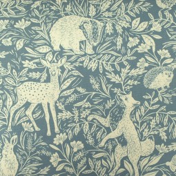 Tissu toile - Country life denim