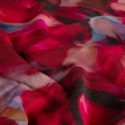 Tissu jersey Milano - Josselin fuchsia