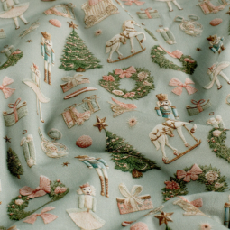 Tissu coton - Objets de Noël