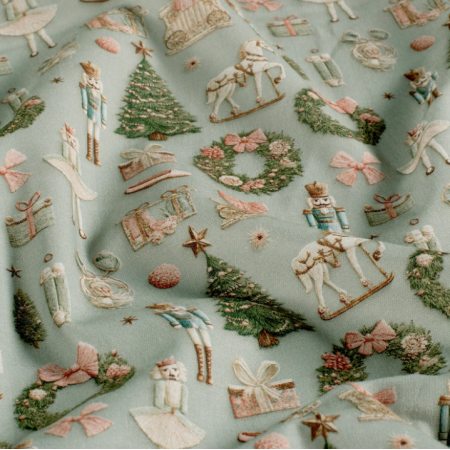 Tissu coton - Objets de Noël