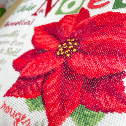 Fiche de broderie Lilipoints - L'étoile de Noël