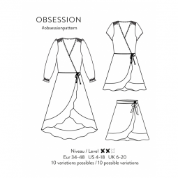 Patron Atelier Scammit - Obsession - Jupe ou robe