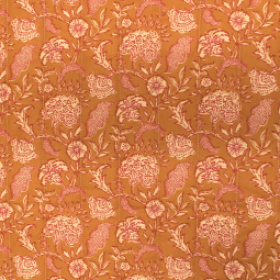 Tissu matelassé double face - Agra Goa rouge