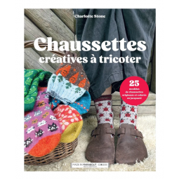 Livre - Chaussettes créatives à tricoter