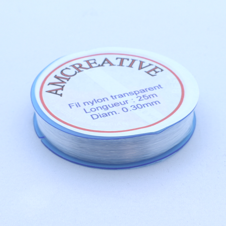 Fil nylon 0,30 mm x25m