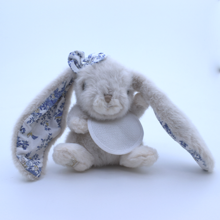 Peluche à broder - Kanina floral blue