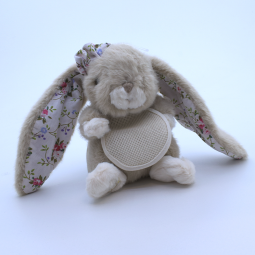 Peluche à broder - Kanina floral taupe