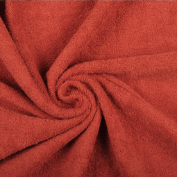 Tissu éponge 400g/m² Terracotta