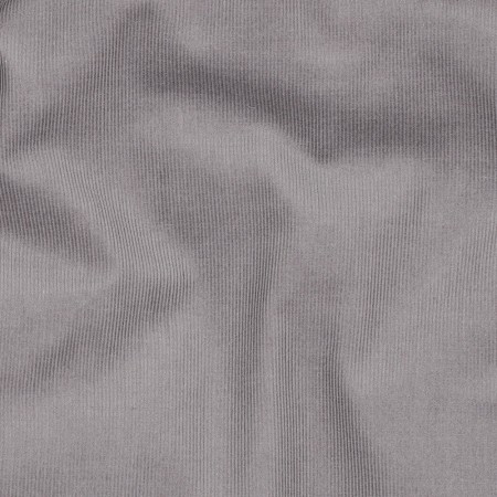 Tissu velours côtelé fin - Gris