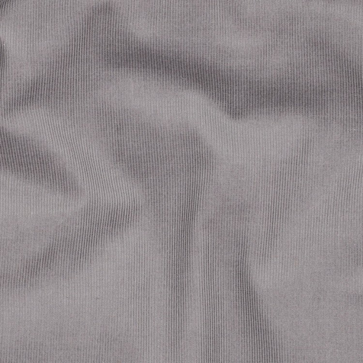 Tissu velours côtelé fin - Gris