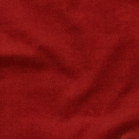Tissu velours côtelé fin - Rouge foncé