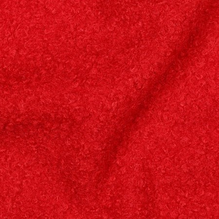 Lainage - Bouclettes rouge