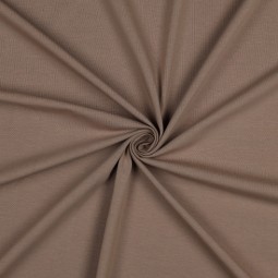 Tissu jersey biologique - Taupe