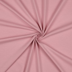 Tissu jersey biologique - Rose