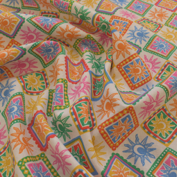 Tissu cretonne - Soledad