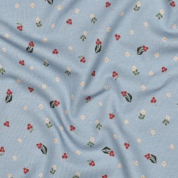 Tissu jersey - Lucas bleu
