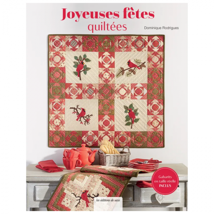 Livre - Joyeuses fêtes quiltées