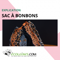 Tuto de couture - Sac à bonbons Halloween
