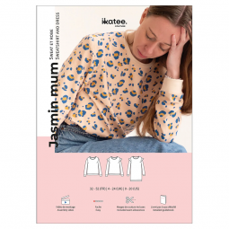 Patron Ikatee - Sweat Jasmin mum T32 à 52