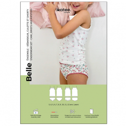 Patron Ikatee - Ensemble sous-vêtements Belle 3-12 ans