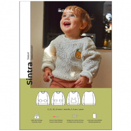 Patron Ikatee - Sweat Sintra 6 mois - 4 ans