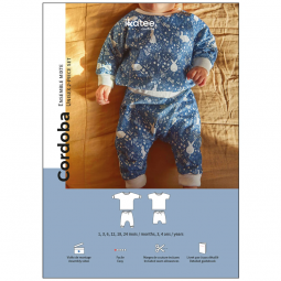 Patron Ikatee - Ensemble Cordoba 1 mois - 4 ans