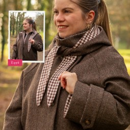 Patron Instinct Couture - Manteau Ocelot