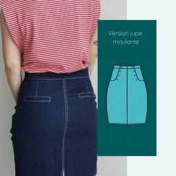 Patron Instinct Couture - Pantalon et jupe Fauvette