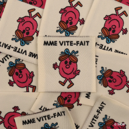 Étiquettes Monsieur Madame Bohin - Mme Vite-fait