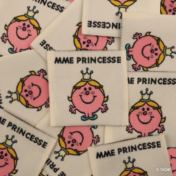 Étiquettes Monsieur Madame Bohin - Mme princesse