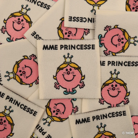 Étiquettes Monsieur Madame Bohin - Mme princesse