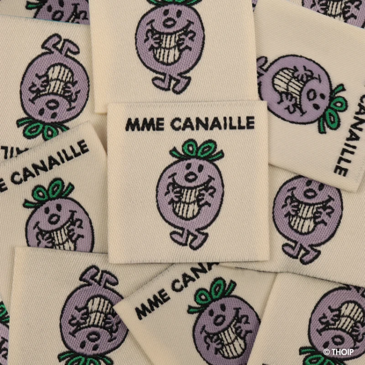 Étiquettes Monsieur Madame Bohin - Mme Canaille