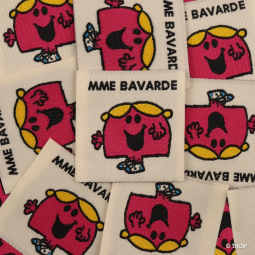Étiquettes Monsieur Madame Bohin - Mme Bavarde