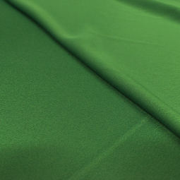 Tissu crêpe satiné - Vert