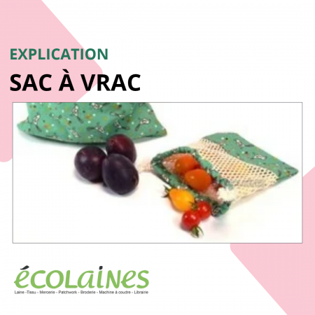 Tuto de couture - Sac à vrac