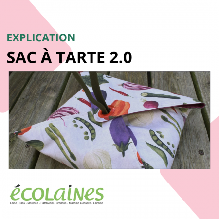 Tuto de couture - Sac à tarte 2.0