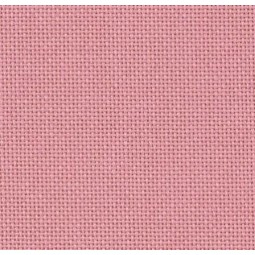 Toile à broder Zweigart lugana 10 fils/cm - Vieux rose