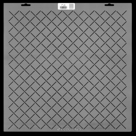 Stencil de patchwork - Square grid