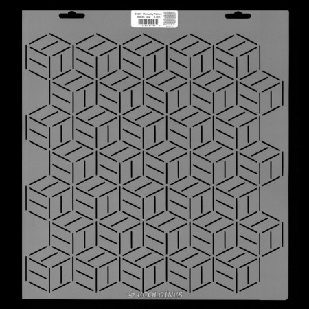 Stencil de patchwork - Marquetry pattern